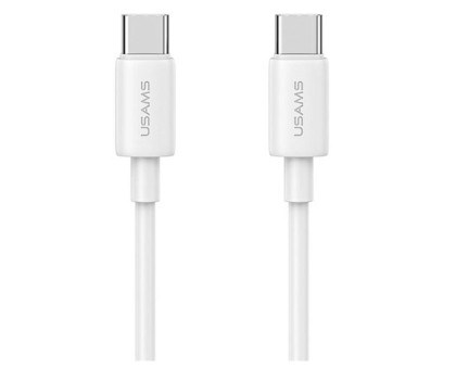 Kabel USAMS Kabel USB-C na USB-C 60W 1m Fast Charging YD Series biały